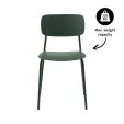 Chaise de salle à manger Kick Lio - Vert foncé