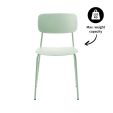 Chaise de salle à manger Kick Lio - Vert menthe