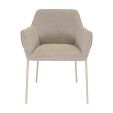 Chaise de salle à manger Kick Mila - Beige