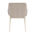 Chaise de salle à manger Kick Mila - Beige