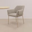 Chaise de salle à manger Kick Mila - Beige