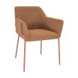 Chaise de salle à manger Kick Mila - Terre
