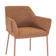 Chaise de salle à manger Kick Mila - Terre