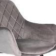 Chaise de Salle à Manger Kick Monza - Gris