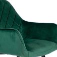 Chaise de Salle à Manger Kick Monza - Vert foncé