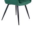 Chaise de Salle à Manger Kick Monza - Vert foncé