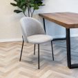 Chaise pour salle à manger Kick Noa - Gris