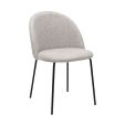 Chaise pour salle à manger Kick Noa - Champagne