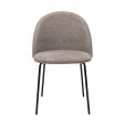 Chaise pour salle à manger Kick Noa - Taupe