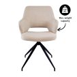 Chaise de salle à manger Kick Nora - Beige