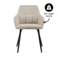 Chaise de salle à manger Kick Nova - Beige