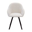 Chaise tournante Kick Olof - Champagne