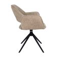 Chaise tournante Kick Owen - Beige