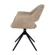 Chaise tournante Kick Owen - Beige