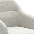 Chaise tournante Kick Ravi - Blanc