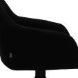 Chaise tournante Kick Ravi - Noir