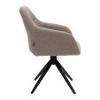 Chaise tournante Kick Ravi - Gris