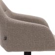 Chaise tournante Kick Ravi - Gris