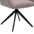 Chaise tournante Kick Ravi - Gris