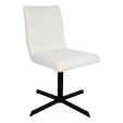 Chaise tournante Kick Sam Boucle - Blanc