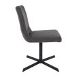 Chaise tournante Kick Sam Boucle - Gris foncé