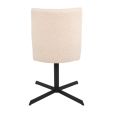 Chaise tournante Kick Sam Boucle - Beige