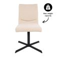 Chaise tournante Kick Sam Boucle - Beige
