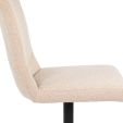 Chaise tournante Kick Sam Boucle - Beige