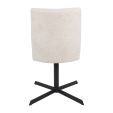 Chaise tournante Kick Sam Texture - Champagne