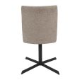 Chaise tournante Kick Sam Texture - Taupe