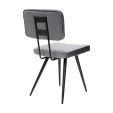 Chaise de salle à manger Kick Toby - Gris foncé