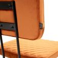 Chaise de salle à manger Kick Toby - Orange