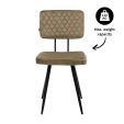 Chaise de salle à manger Kick Toby - Taupe