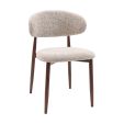 Chaise de salle à manger Kick Yuka - Taupe