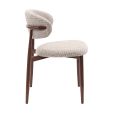 Chaise de salle à manger Kick Yuka - Taupe