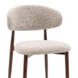 Chaise de salle à manger Kick Yuka - Taupe