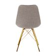 Chaise scandinave Kick Jen - Gris