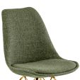 Chaise scandinave Kick Jen - Vert