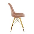 Chaise scandinave Kick Jens - Rose