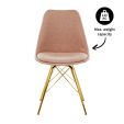 Chaise scandinave Kick Jens - Rose