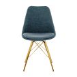 Chaise scandinave Kick Jen - Bleu