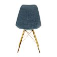 Chaise scandinave Kick Jen - Bleu