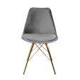 Chaise scandinave Kick - Gris