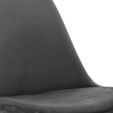 Chaise scandinave Kick - Gris foncé