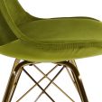 Chaise scandinave Kick - Vert
