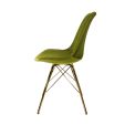 Chaise scandinave Kick - Vert