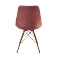 Chaise scandinave Kick - Rose