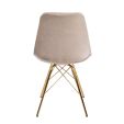 Chaise scandinave Kick - Champagne