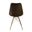 Chaise scandinave Kick - Marron café