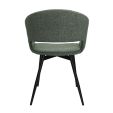 Chaise pour salle à manger Kick Dean - Vert